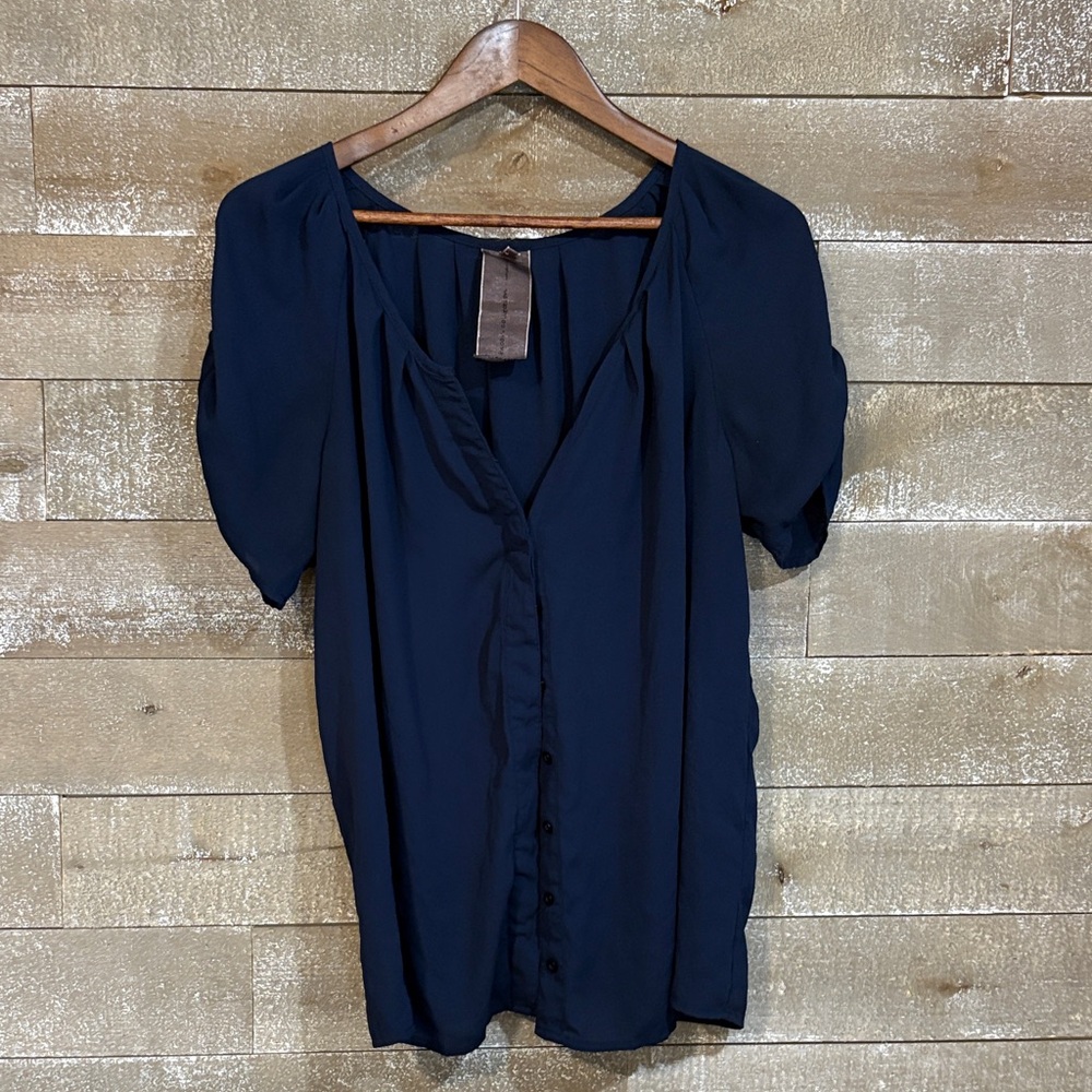 Moon Collection Deep Blue Blouse